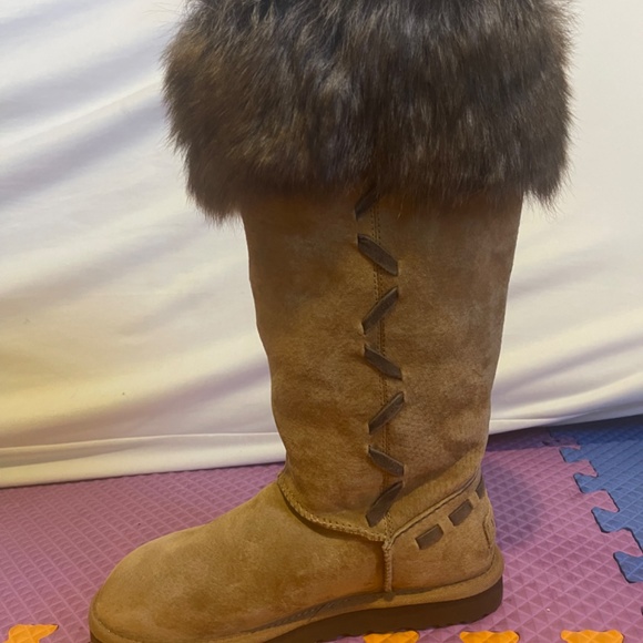 UGG | Shoes | Ugg Australia Womens 7 Chestnut Rosana Boots  UGG® Australia Rosana Classic Tall Boots Size 7